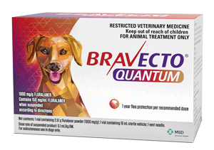 BRAVECTO® QUANTUM FOR DOGS - MSD Animal Health New Zealand